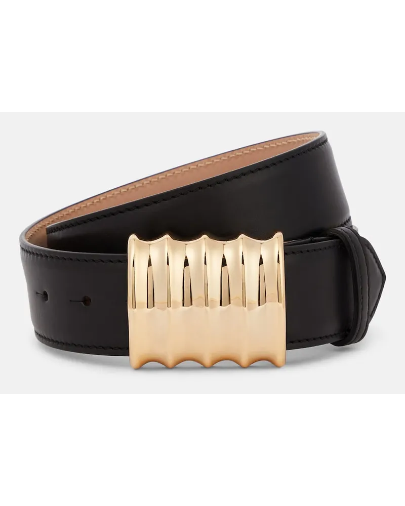 KHAITE Cintura Julius in pelle Nero