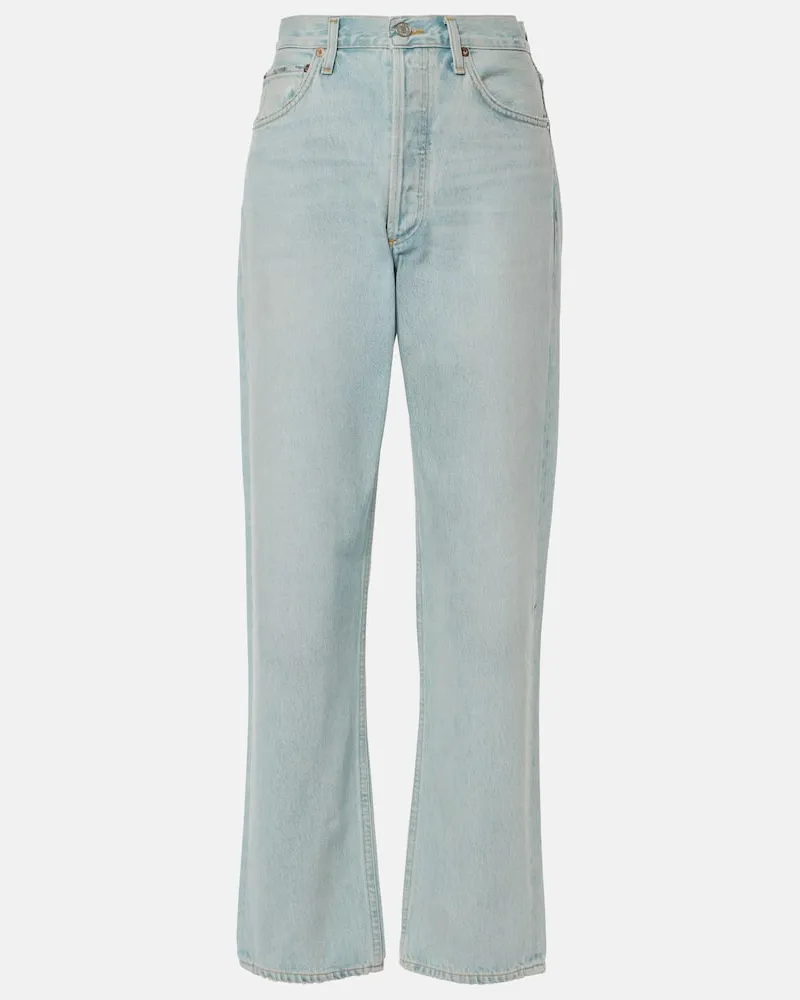AGOLDE Jeans regular 90's a vita media Blu