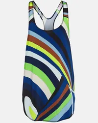 Emilio Pucci Tank top Iride con stampa Multicolore