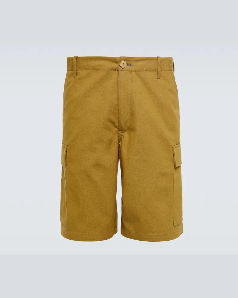 Kenzo Shorts cargo in cotone Beige