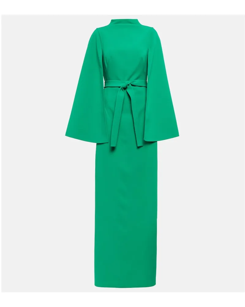 Safiyaa Abito lungo in crÃªpe Verde