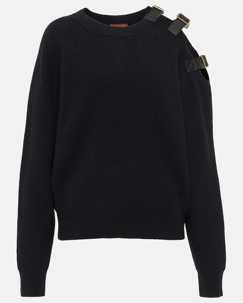 Altuzarra Pullover Ness in lana e cashmere Nero