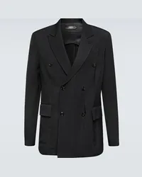 Amiri Blazer doppiopetto Nero