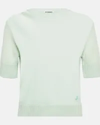 Jil Sander Top in lana Verde