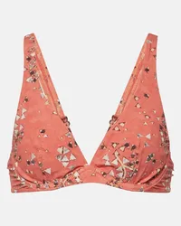 Isabel Marant Top bikini Petra con stampa Rosa