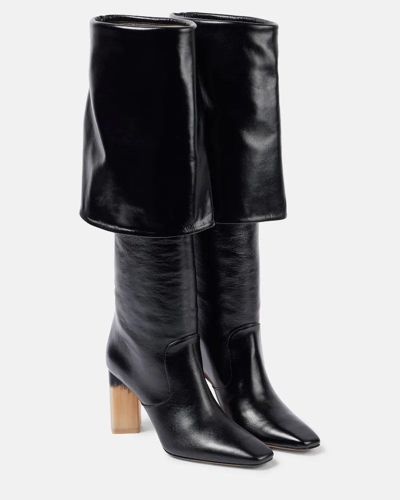 Chloé ChloÃ© Stivali Georgia 90 in pelle Nero