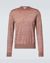 Berluti Pullover in misto lana Marrone