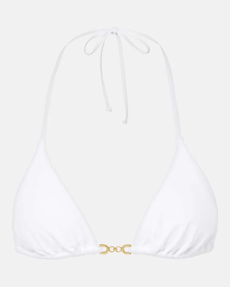 Melissa Odabash Top bikini Monza Bianco