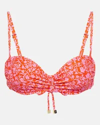 Heidi Klein Top bikini Limpopo con stampa Multicolore