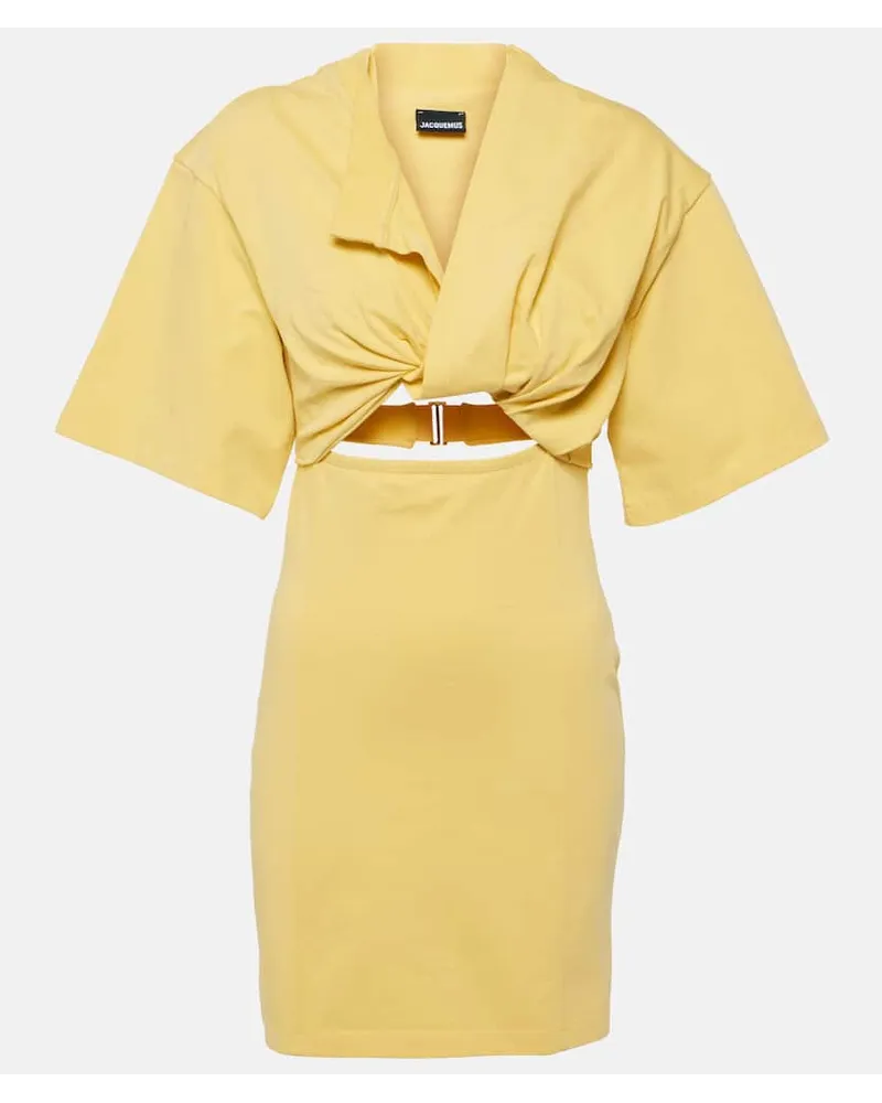 Jacquemus Miniabito La Robe T-shirt Bahia Beige