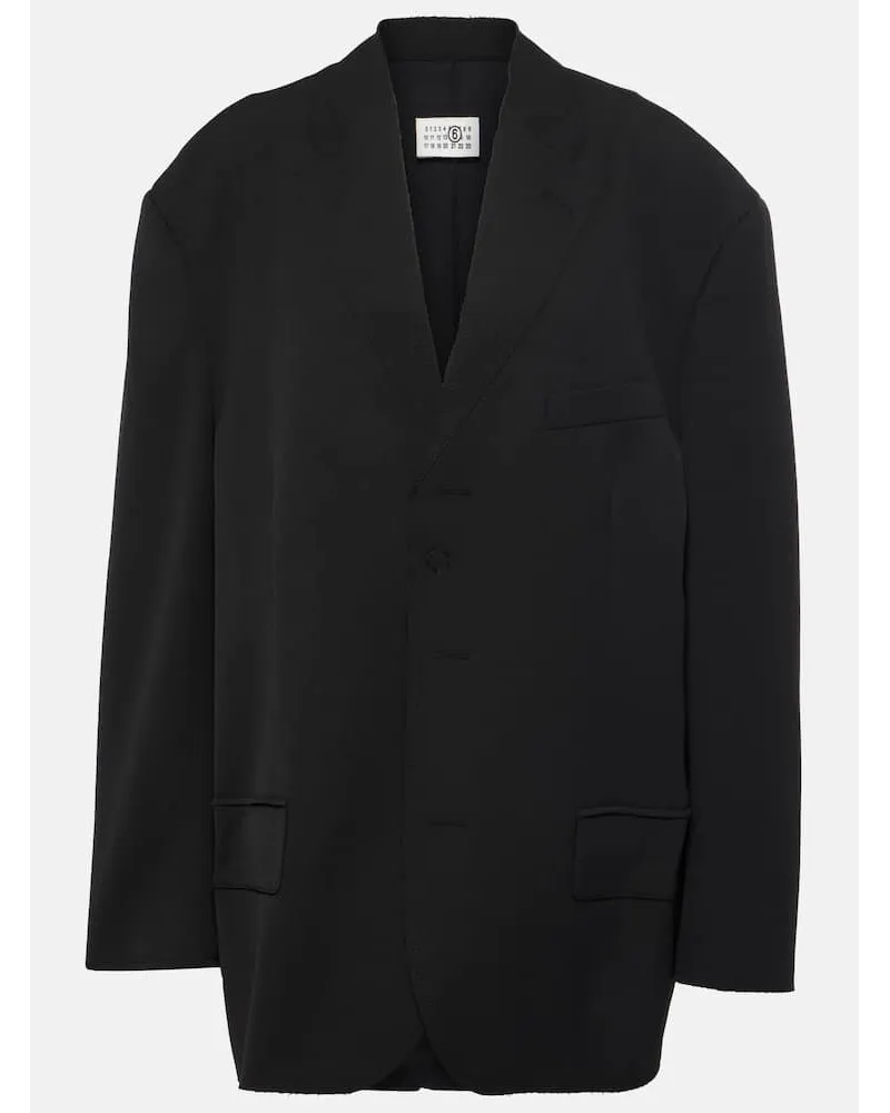 Maison Margiela Blazer in crÃªpe Nero