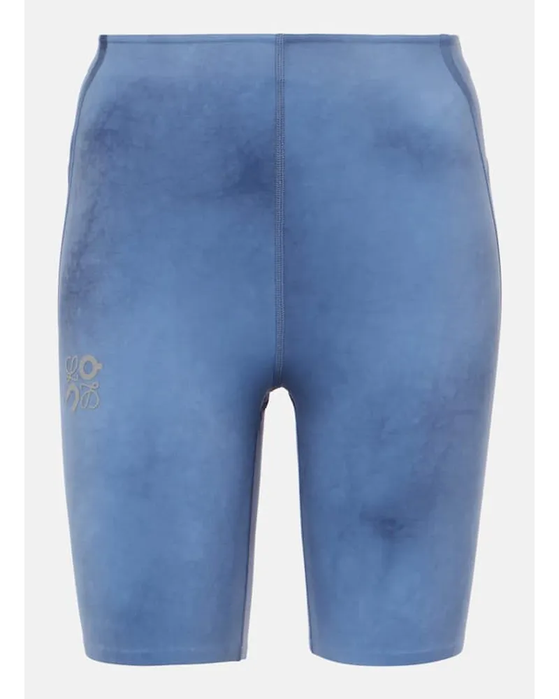 Loewe x On - Shorts tie-dye Blu