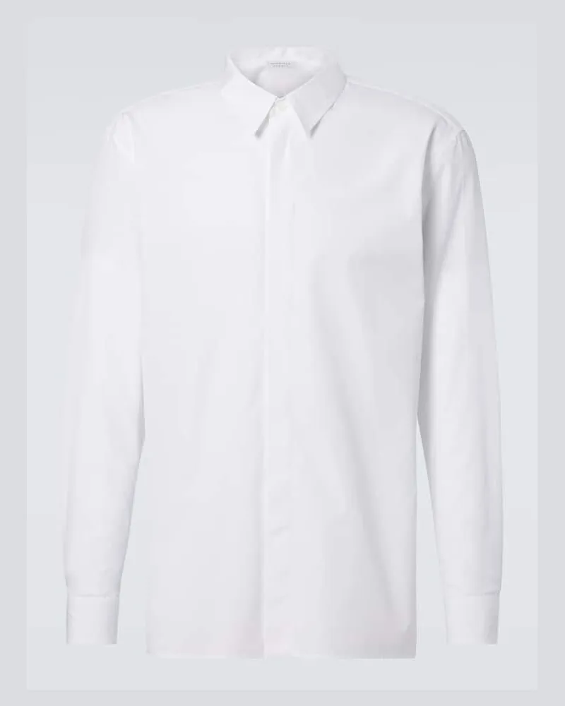 Gabriela Hearst Camicia Nicolas in popeline di cotone Bianco