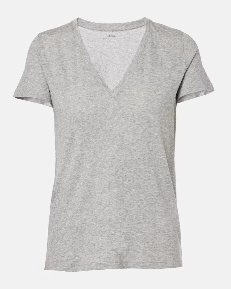Vince Top in cotone Grigio