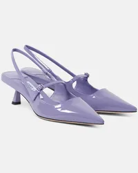 Jimmy Choo Pumps slingback Didi 45 in vernice Viola