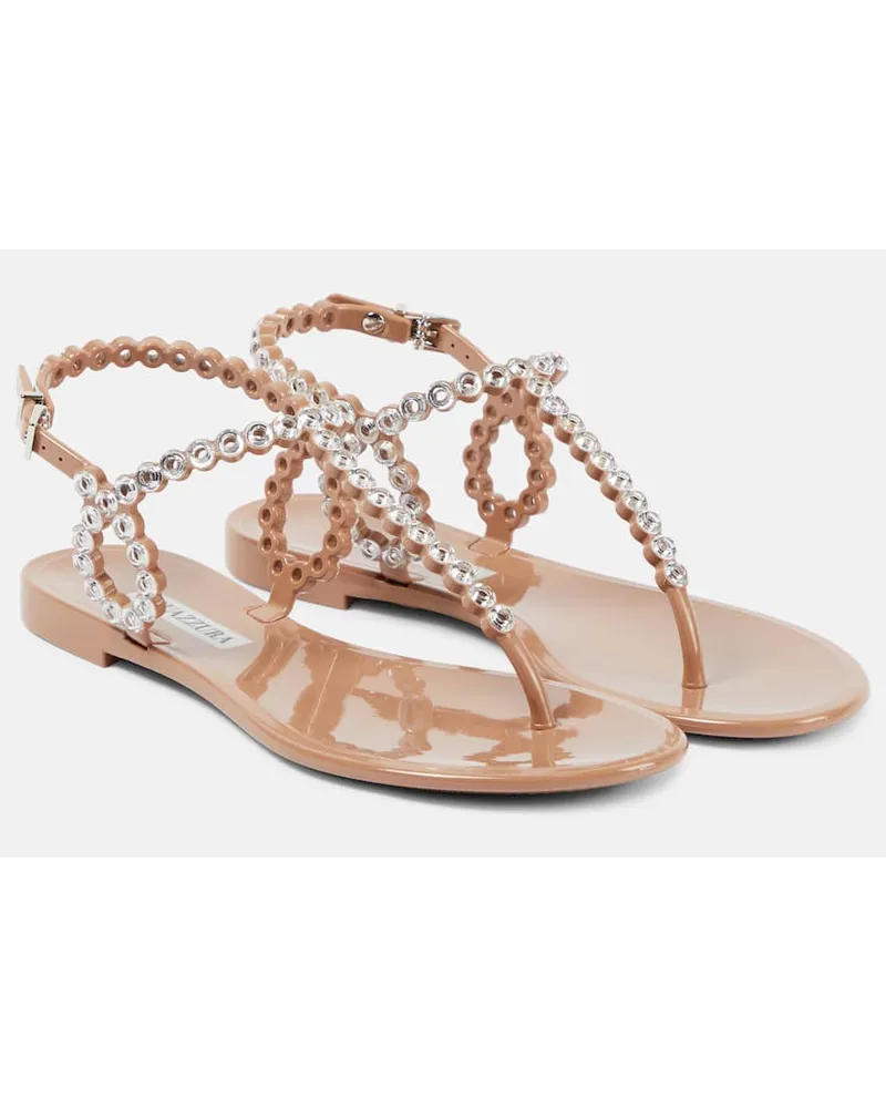 Aquazzura Sandali Almost Bare in PVC Rosa