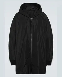 Rick Owens Giacca Jumbo Peter con cappuccio Nero