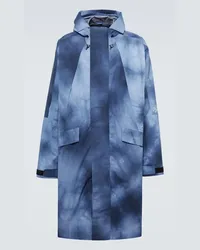 Loewe x On - Parka tecnico tie-dye Blu