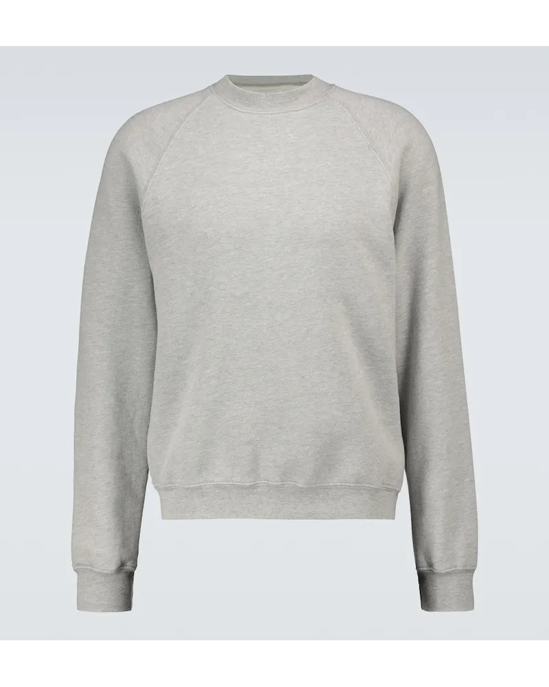 LES TIEN Felpa in cotone Grigio