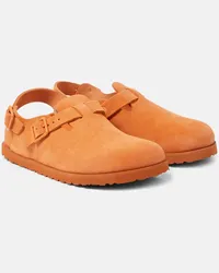 Birkenstock Sabot Tokio in suede Arancione