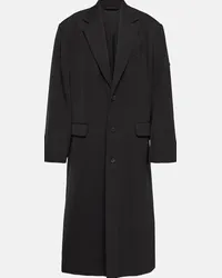 Balenciaga Cappotto Skater in lana Nero