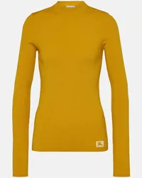 Burberry Pullover EKD in misto lana Giallo