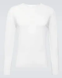 ALLUDE Pullover in cashmere Bianco