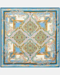 Etro Foulard in seta con stampa Multicolore