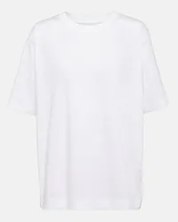 Dries van Noten T-shirt in jersey di cotone Bianco