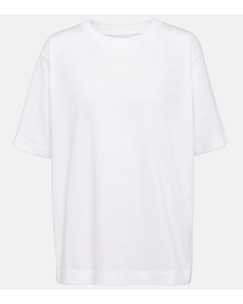 Dries van Noten T-shirt in jersey di cotone Bianco