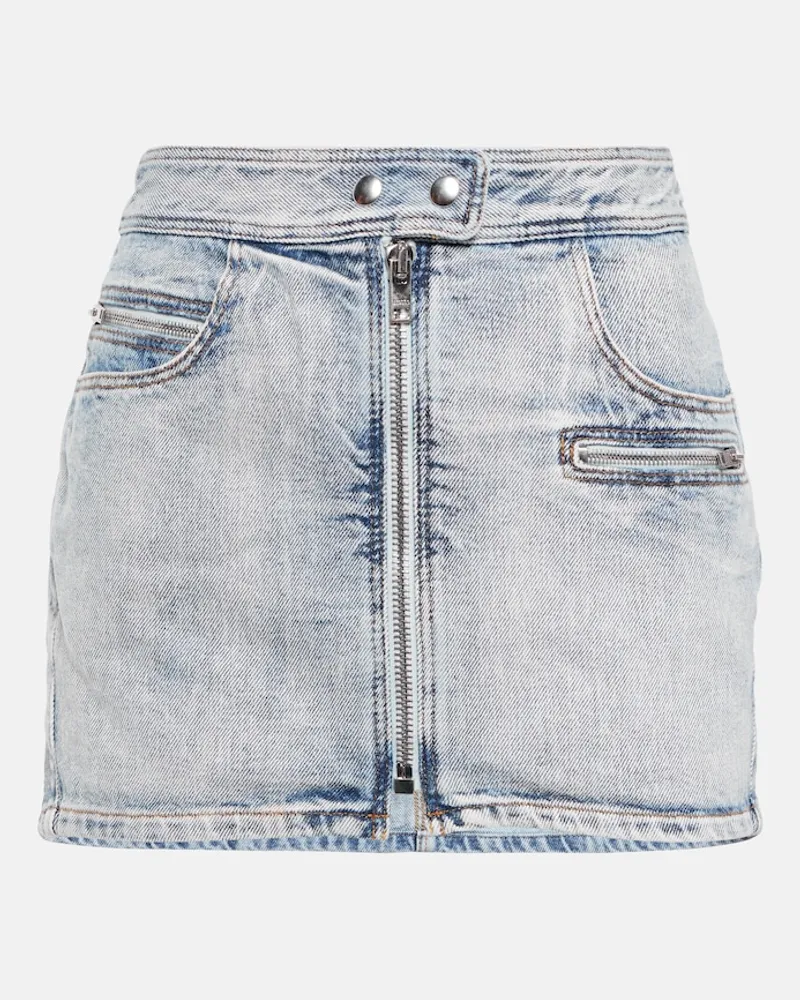 Isabel Marant Minigonna di jeans Caly Blu