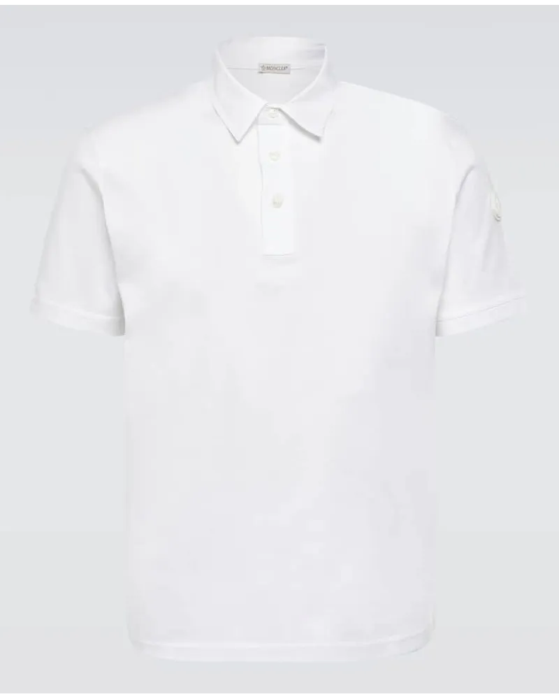 Moncler Polo in cotone Bianco