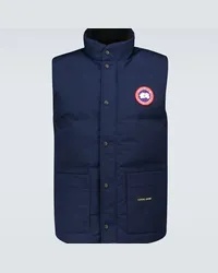 Canada Goose Piumino Freestyle Crew senza maniche Blu