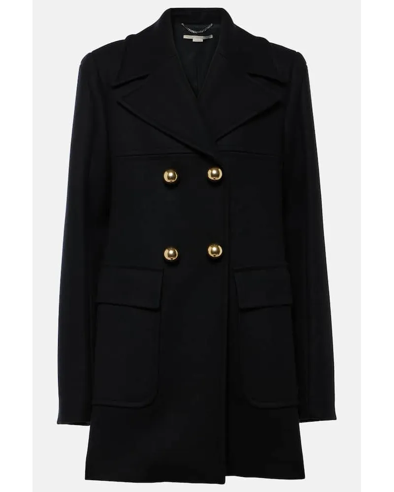 Stella McCartney Cappotto in lana Nero