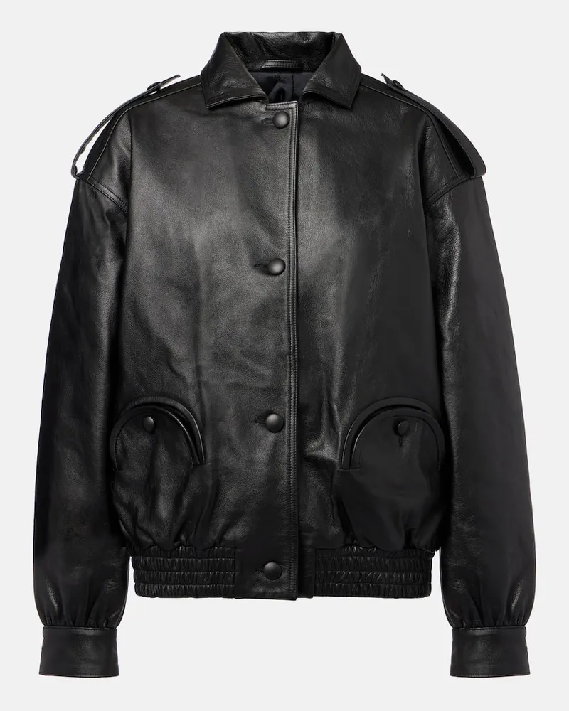 Blazé Milano BlazÃ© Milano Giacca Charlie in pelle Nero