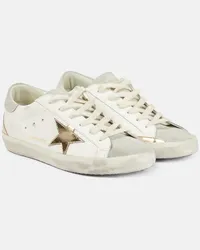 Golden Goose Sneakers Super-star in pelle Bianco