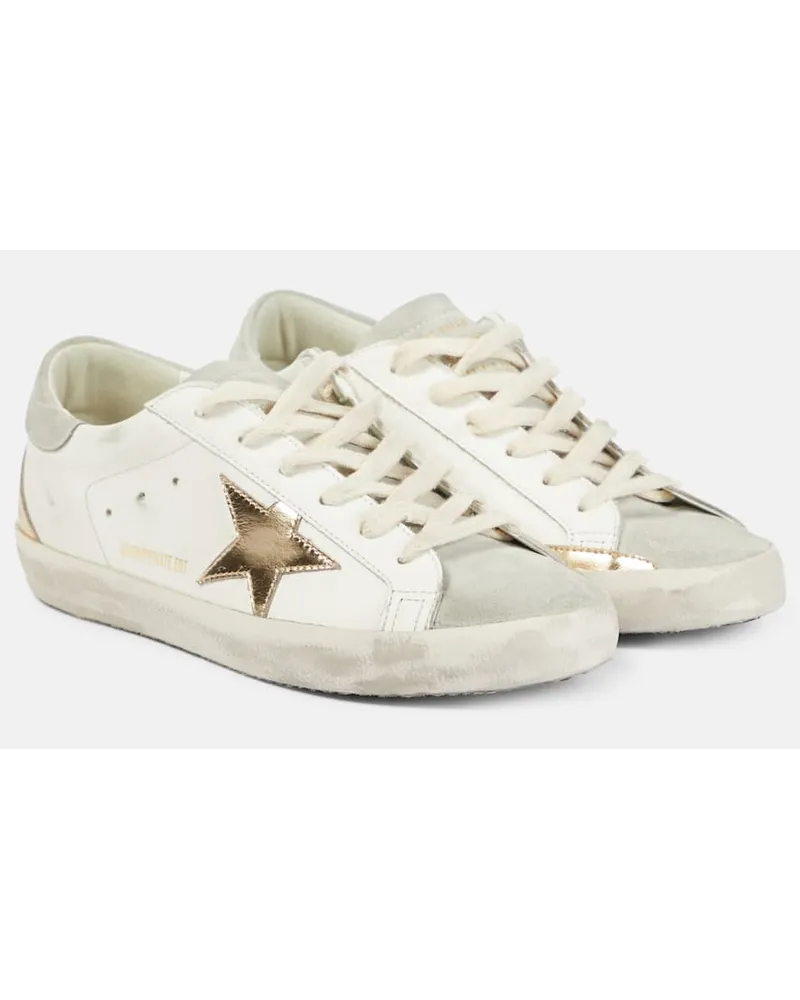 Golden Goose Sneakers Super-star in pelle Bianco