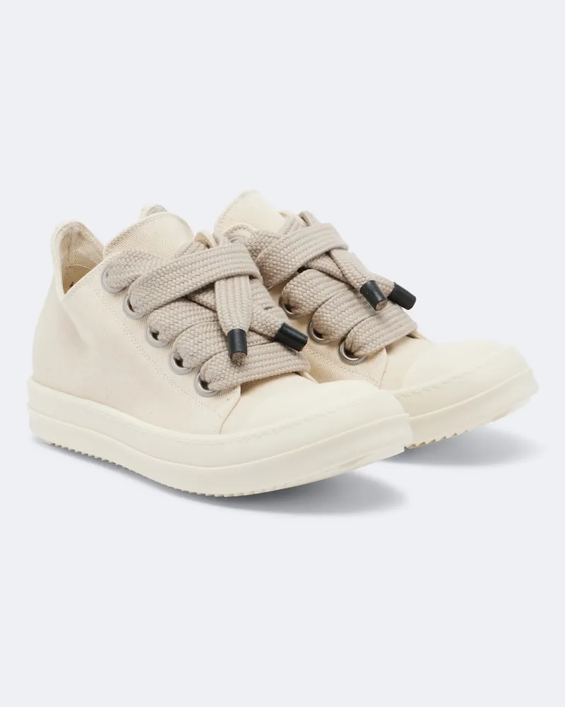Rick Owens DRKSHDW – Sneakers Jumbolace in denim Bianco