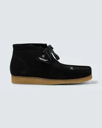 Clarks x Undercover - Stivali Wallabee in suede Nero