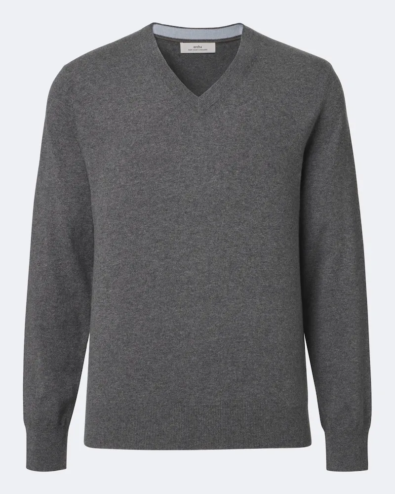arch4 Pullover Mr Harrison in cashmere Grigio