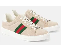 Gucci Sneakers in suede GG Multicolore