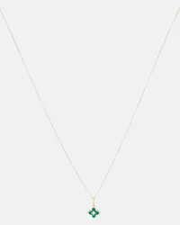 Sydney Evan Collana Mini Moroccan in oro 14kt con smalto e diamanti Oro