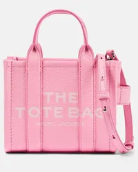 Marc Jacobs Borsa Mini in pelle con logo Rosa