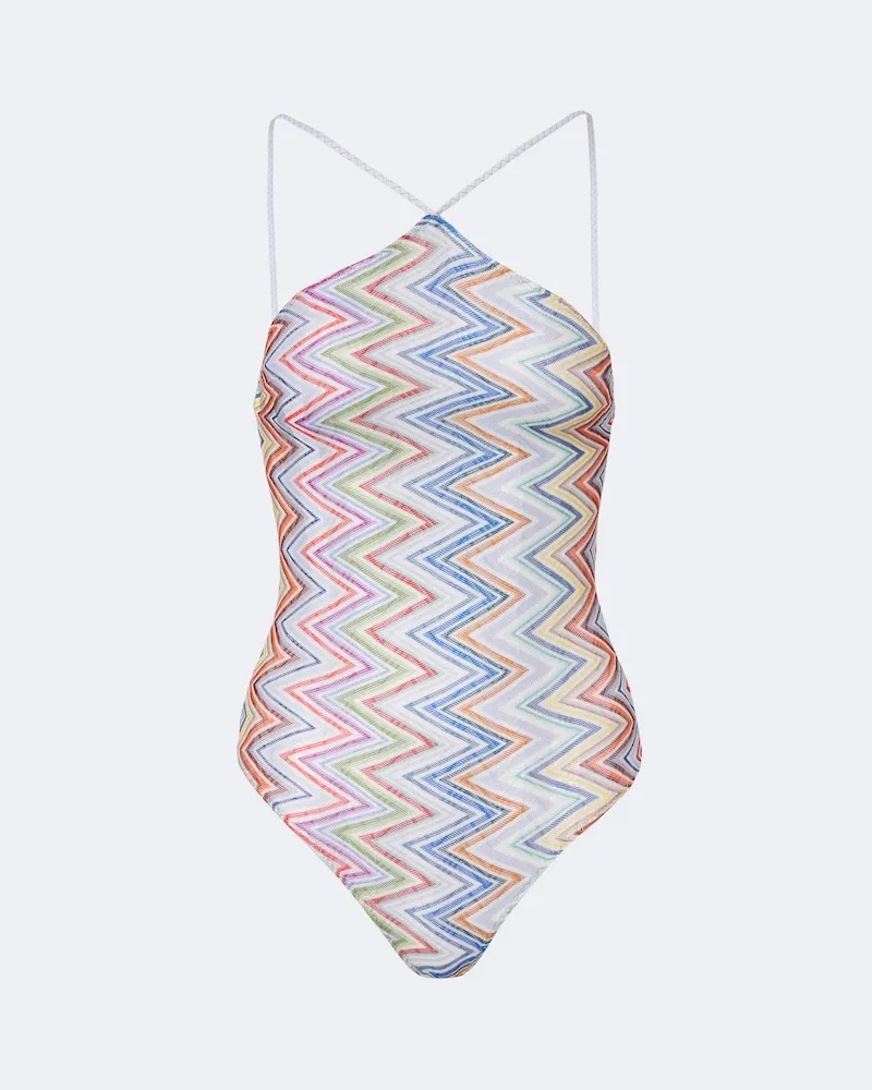 Missoni Costume intero zig zag Multicolore