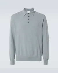 ALLUDE Polo in cashmere Blu