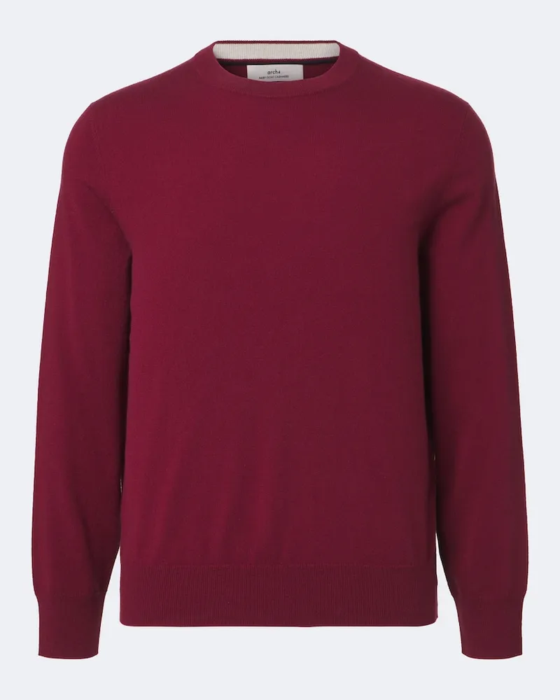 arch4 Pullover Mr Carlos in cashmere Rosso