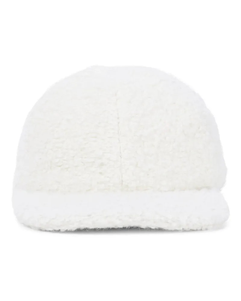 Gabriela Hearst Cappello da baseball in bouclÃ Bianco