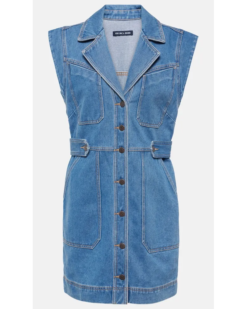 Veronica Beard Abito chemisier Jax in denim Blu
