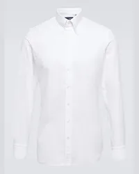 LARDINI Camicia in cotone Bianco