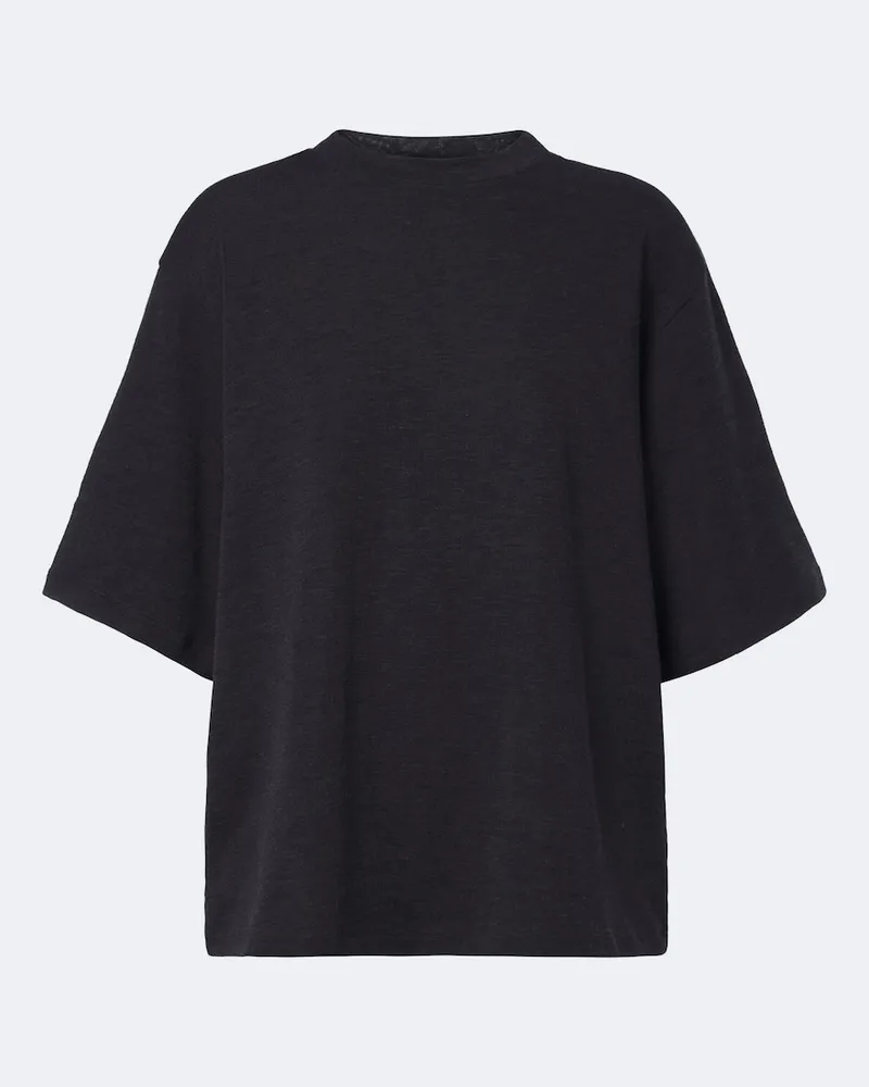 Róhe Róhe T-shirt in maglia di lana Grigio